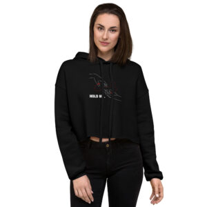 Crop-Hoodie "Hold me"