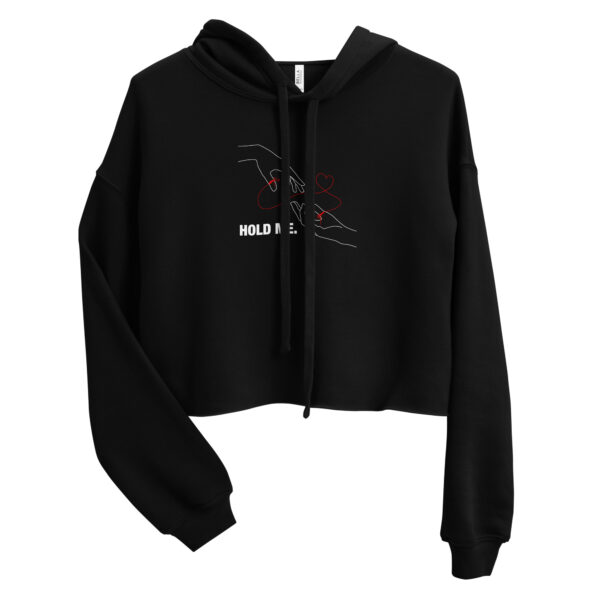 Crop-Hoodie "Hold me" – Bild 3