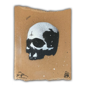 Stencil Skull 2