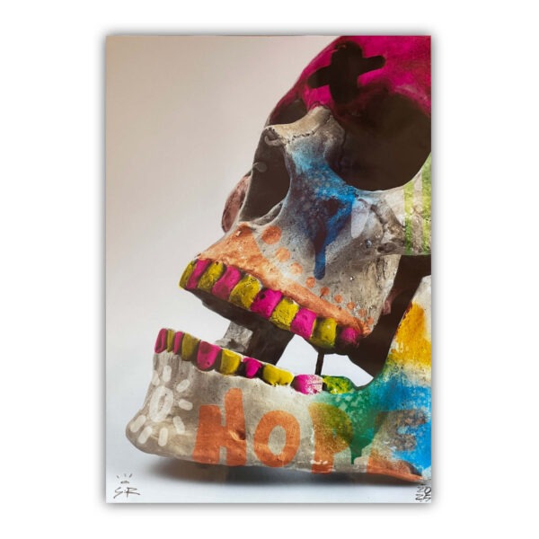 Fotodruck Skull